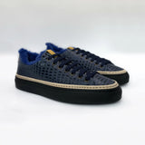 Herren-Sneaker mit Öko-Fell