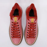 Damen Sneaker mit Öko-Fell