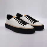 Damen Sneaker mit Öko-Fell