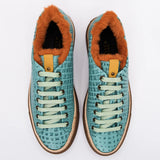 Damen Sneaker mit Öko-Fell