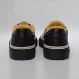 Damen Sneaker mit Öko-Fell