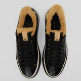Damen Sneaker mit Öko-Fell