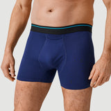 Bambus-Boxershorts mit LastDrop Technology™ – jetzt mit Eingriff.